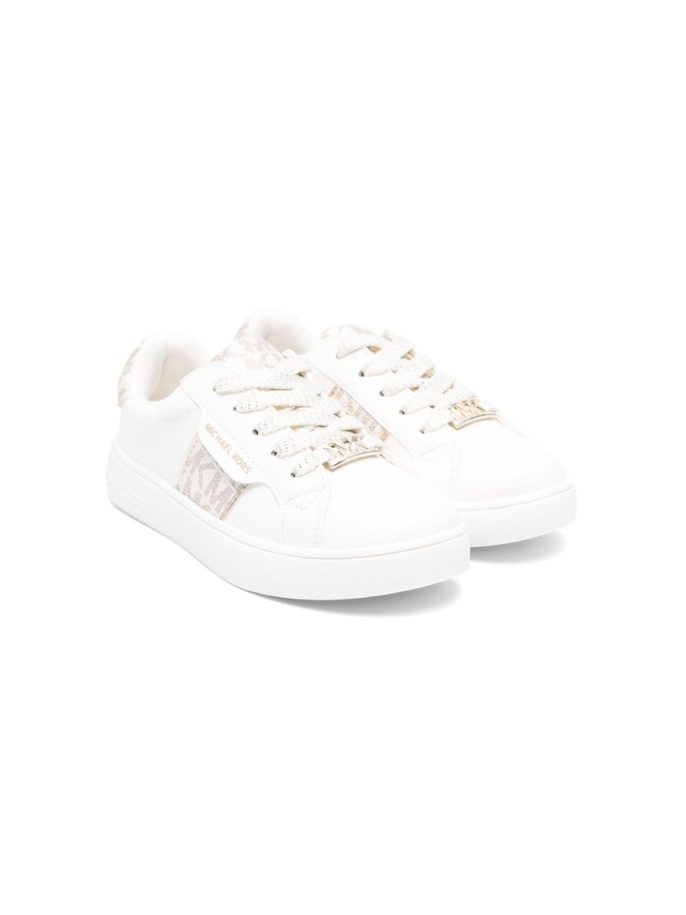 Shop Michael Kors Jem Maxine Sneakers In White