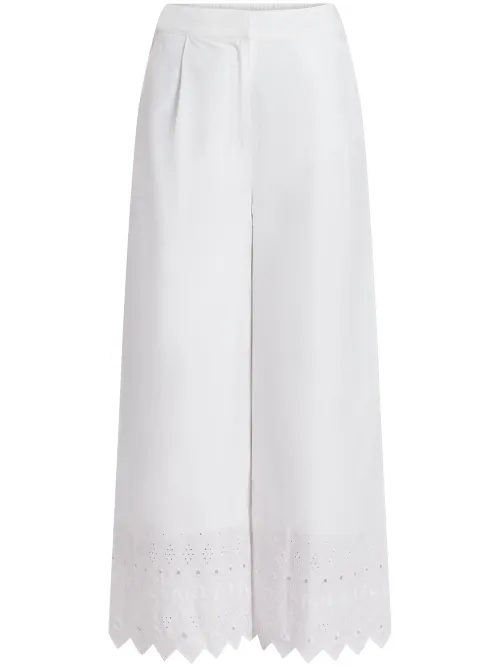 Pantalon à broderies - Karl Lagerfeld - Modalova