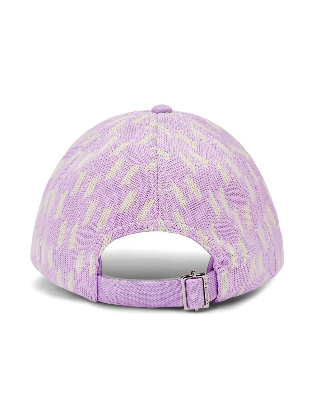 Karl Lagerfeld K Monogram Cap In Purple