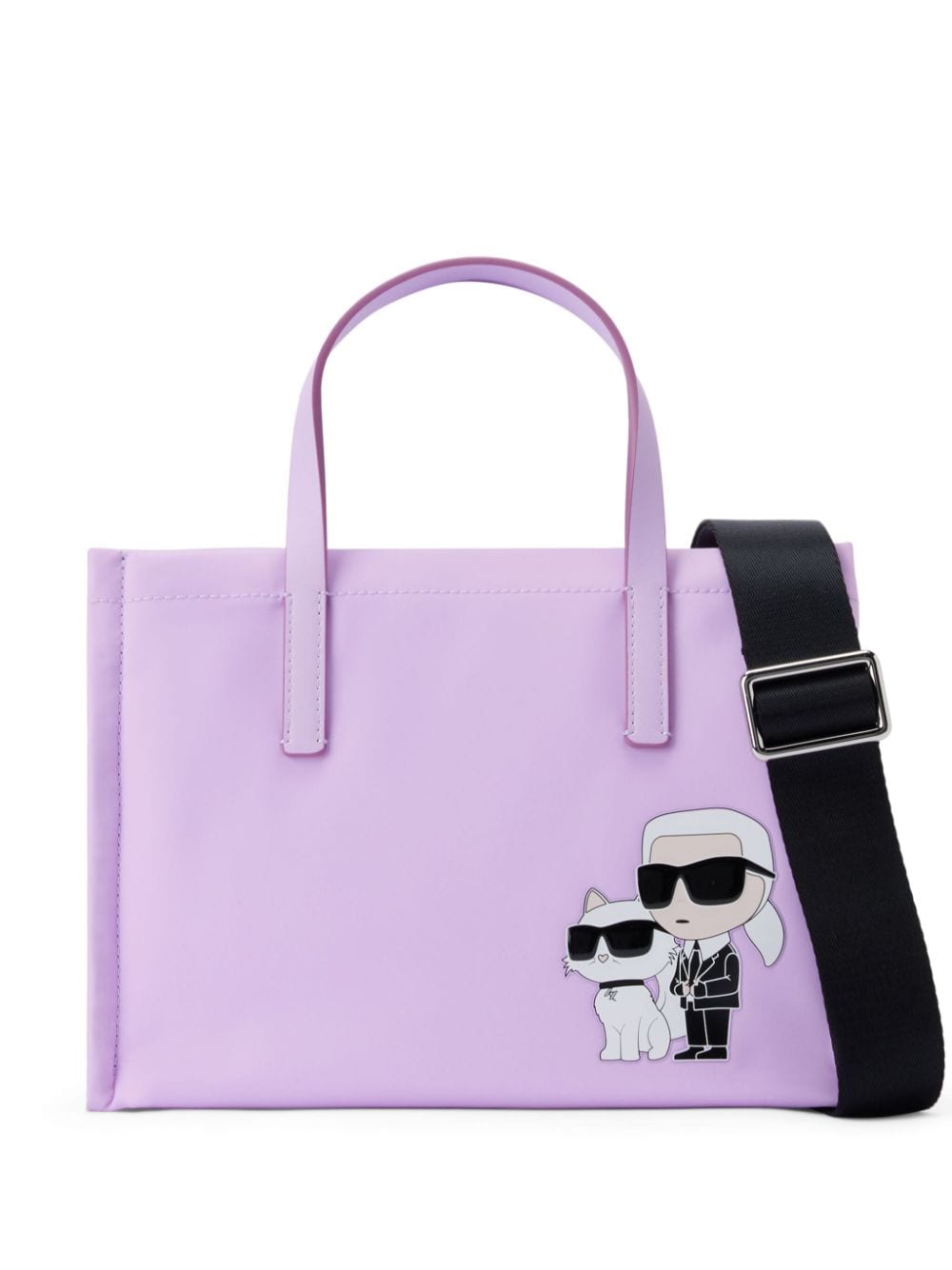 Karl Lagerfeld Small K/ikonik Tote Bag In Pink