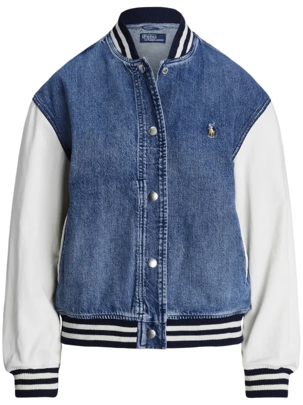 Polo online Denim bomber