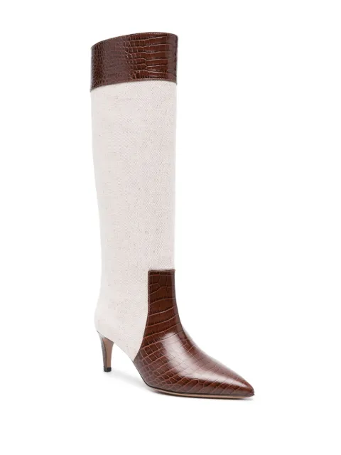 Paris Texas 60mm panelled boots PX1281XCOCV - 1