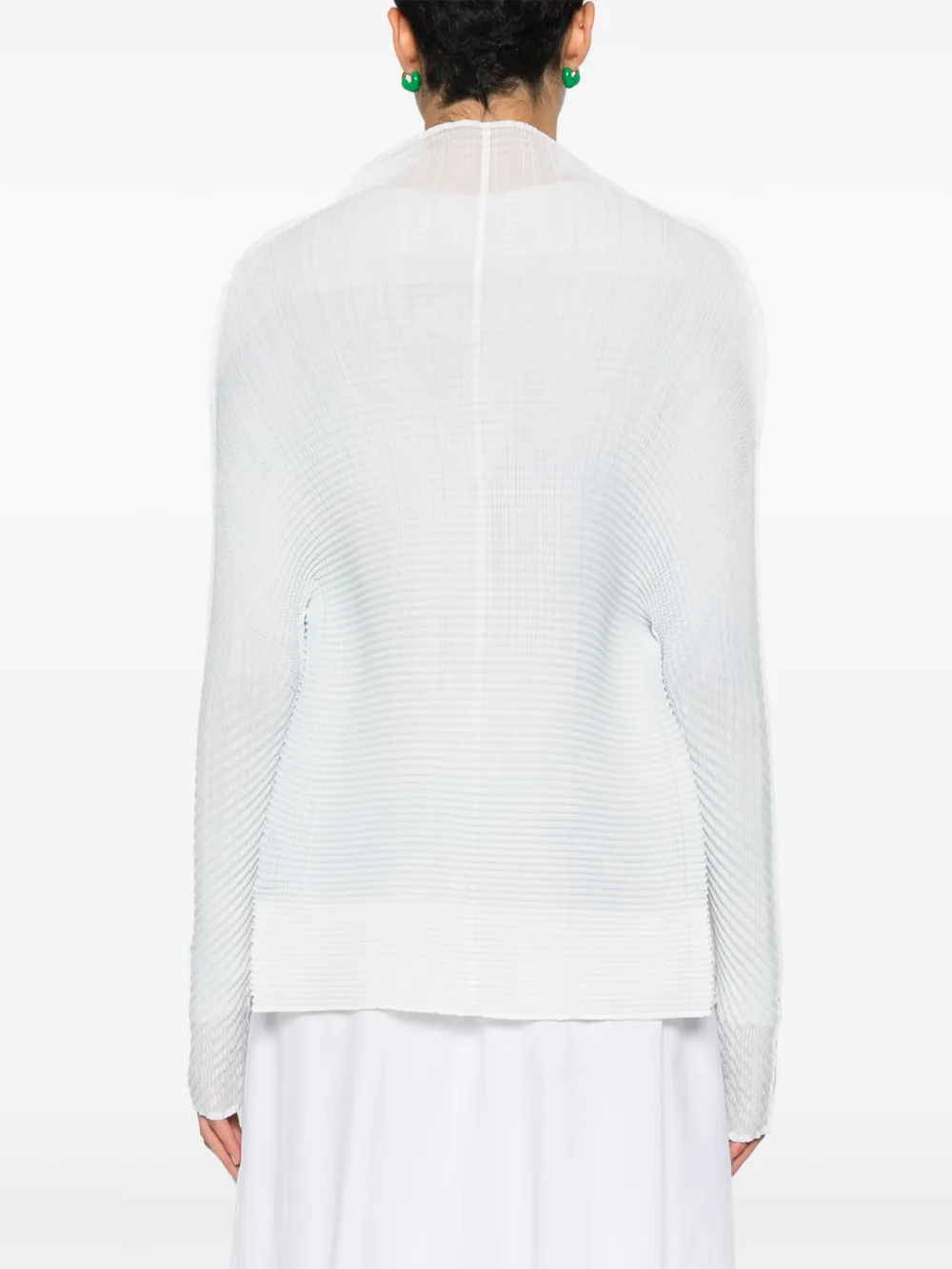 Issey Miyake Plissé vest Blauw