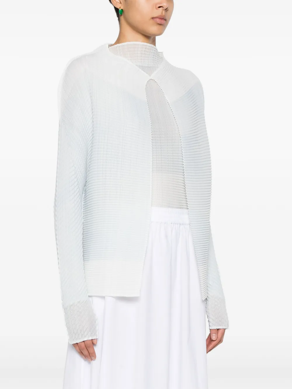 Issey Miyake Plissé vest Blauw