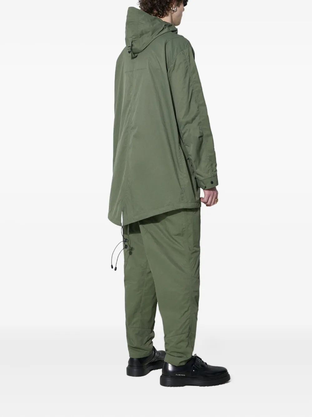 Alpha Industries Utility UV Fishtail jack met capuchon Groen