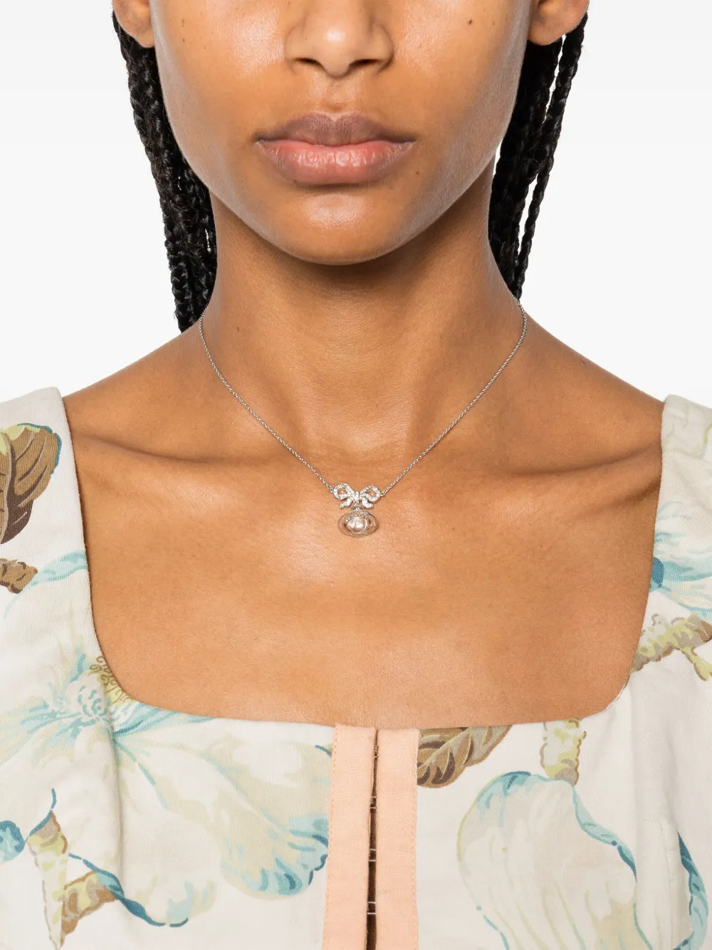 Vivienne Westwood Halsketting met hanger - Zilver