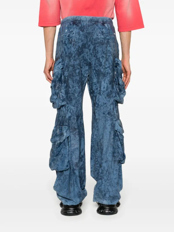GQ2223◇DIESEL : P-HUGH カーゴパンツ◇48◇ Diesel P-Hugy-P1 カーゴパンツ | ブルー | FARFETCH JP
