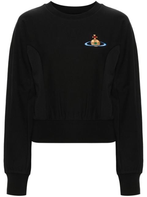 Vivienne Westwood Sweatshirt mit Logo-Stickerei