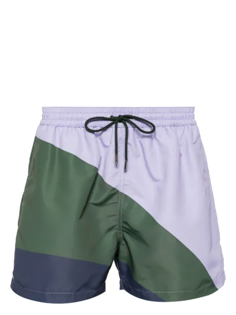 Paul Smith shorts de playa con rayas estampadas