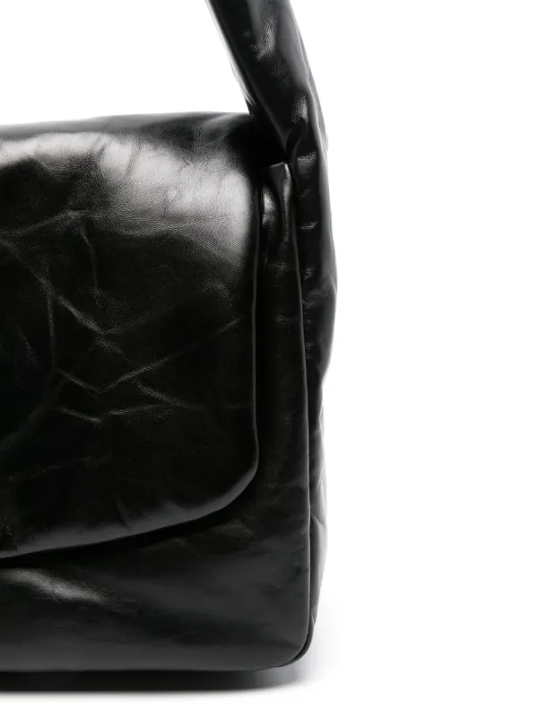 Balenciaga Monaco レザー ショルダーバッグ M | ブラック