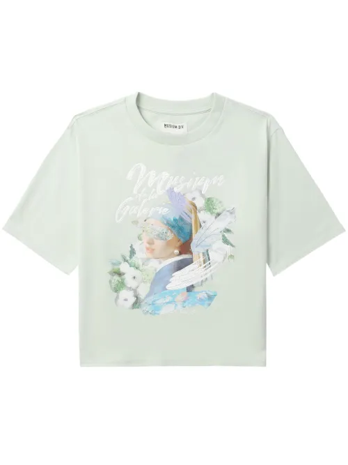 T-shirt en coton à imprimé graphique - Musium Div. - Modalova