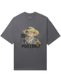 Musium Div. Van Gogh-print short-sleeve T-shirt - Grey