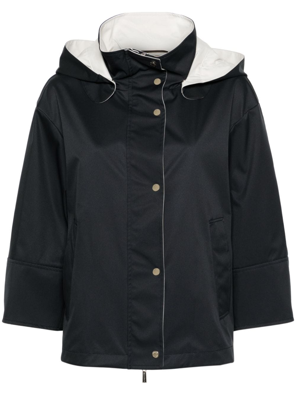 Moorer Lawrie-adb Hooded Jacket In Black