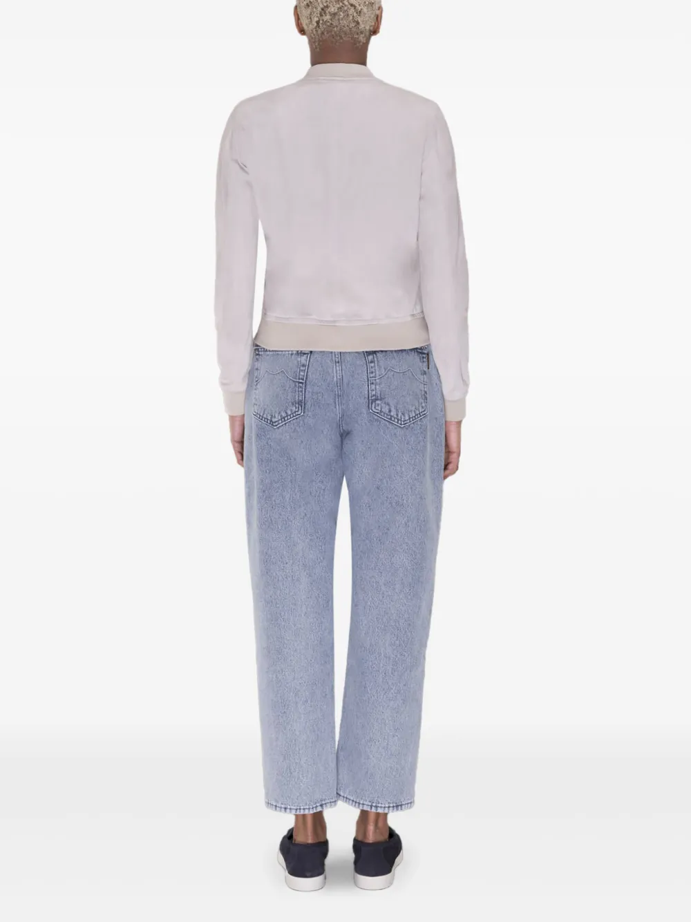 Moorer Lin-UR jack met rits Beige