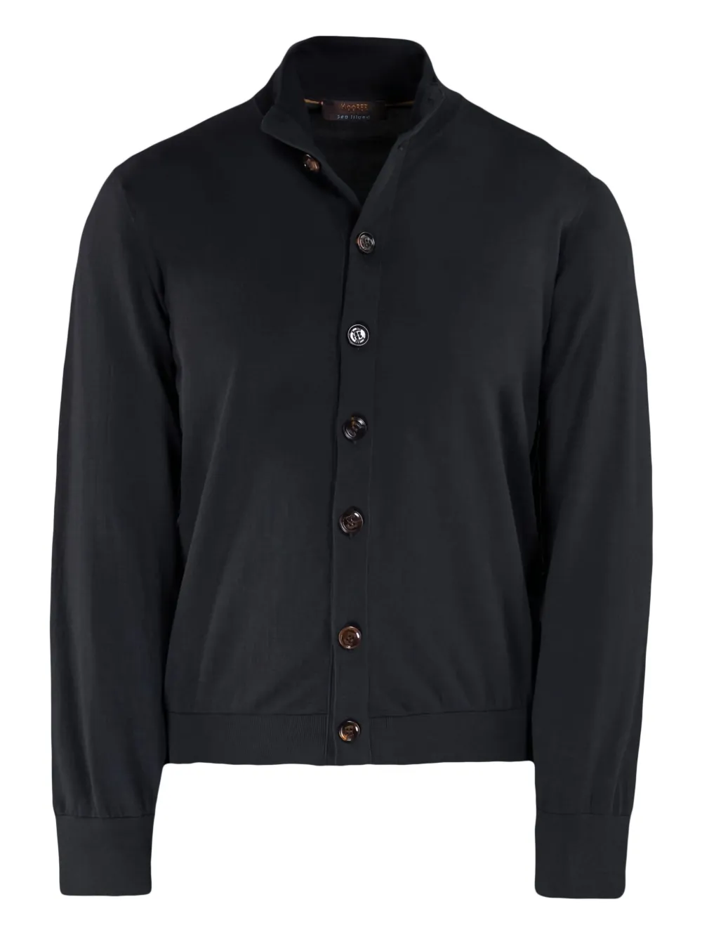 Moorer Sterling-SI5 buttoned cardigan | Blue | Image 1