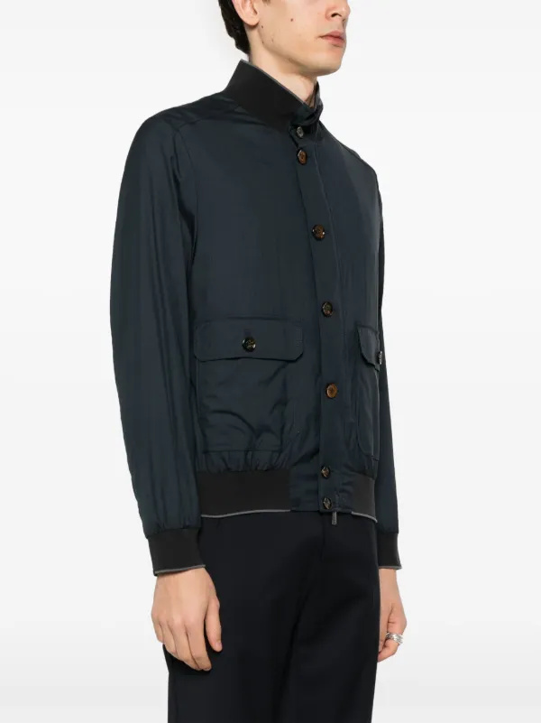 Moorer Carlos-GO Bomber Jacket | Blue | FARFETCH