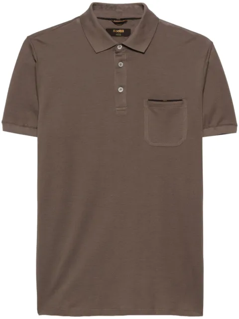 Moorer piqué polo shirt