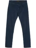 Moorer Pavel tapered-leg jeans - Blue