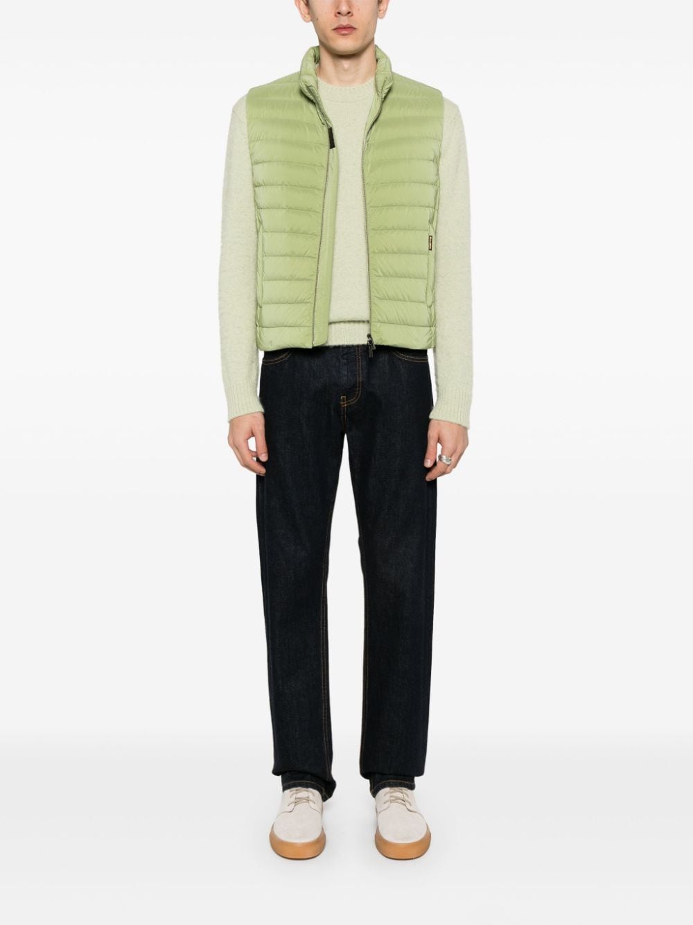 Moorer Calaf-OS padded gilet - Groen