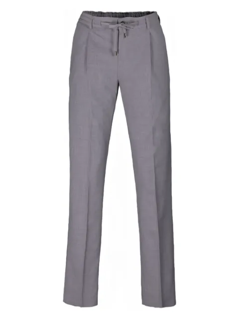 Moorer drawstring straight-leg trousers