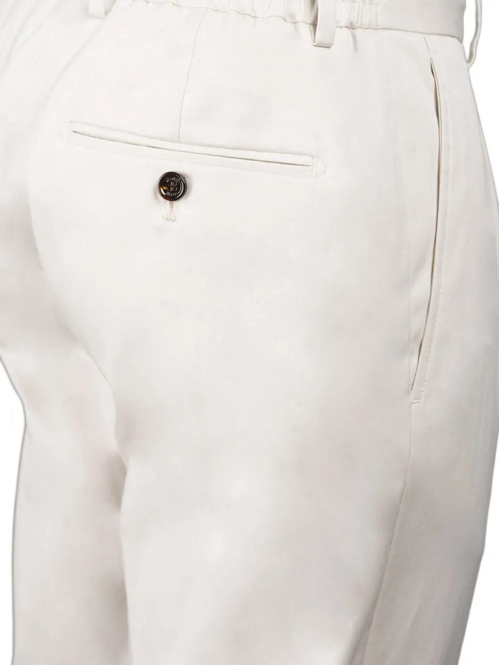 Moorer Drawstring Straight-leg Trousers In Neutral