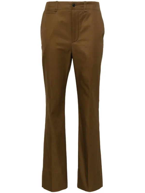 Saint Laurent Brown Tailored Trousers