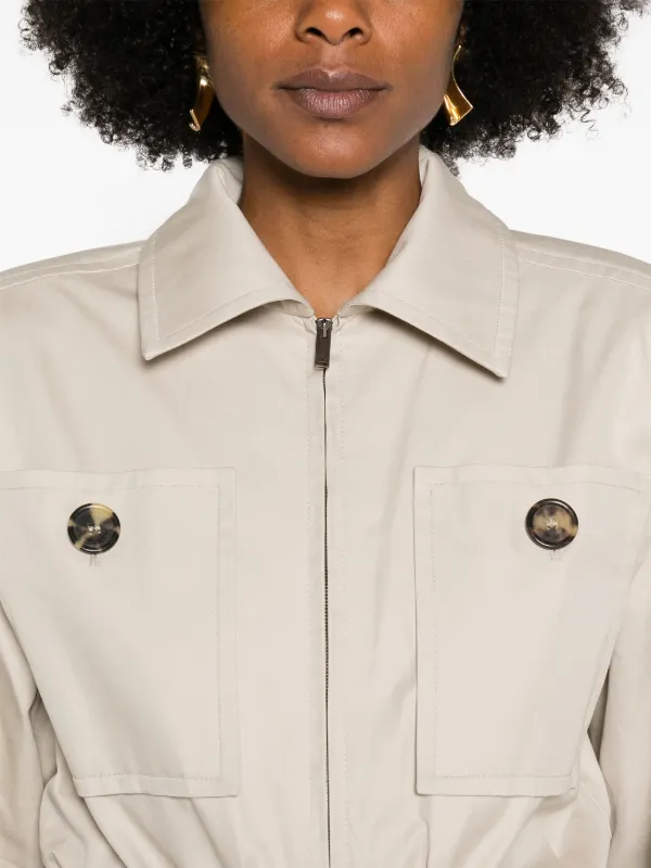 【関税・送料込み】SAINT LAURENT JUMPSUITS BEIGE COTTON SAINT LAURENT JUMPSUIT IN COTTON TWILL | cruisefashion
