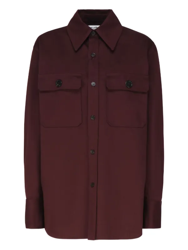 【送料&関税込】Saint Laurent Saharienne Shirt Saint Laurent Saharienne Shirt in Cotton Drill | Saks Fifth