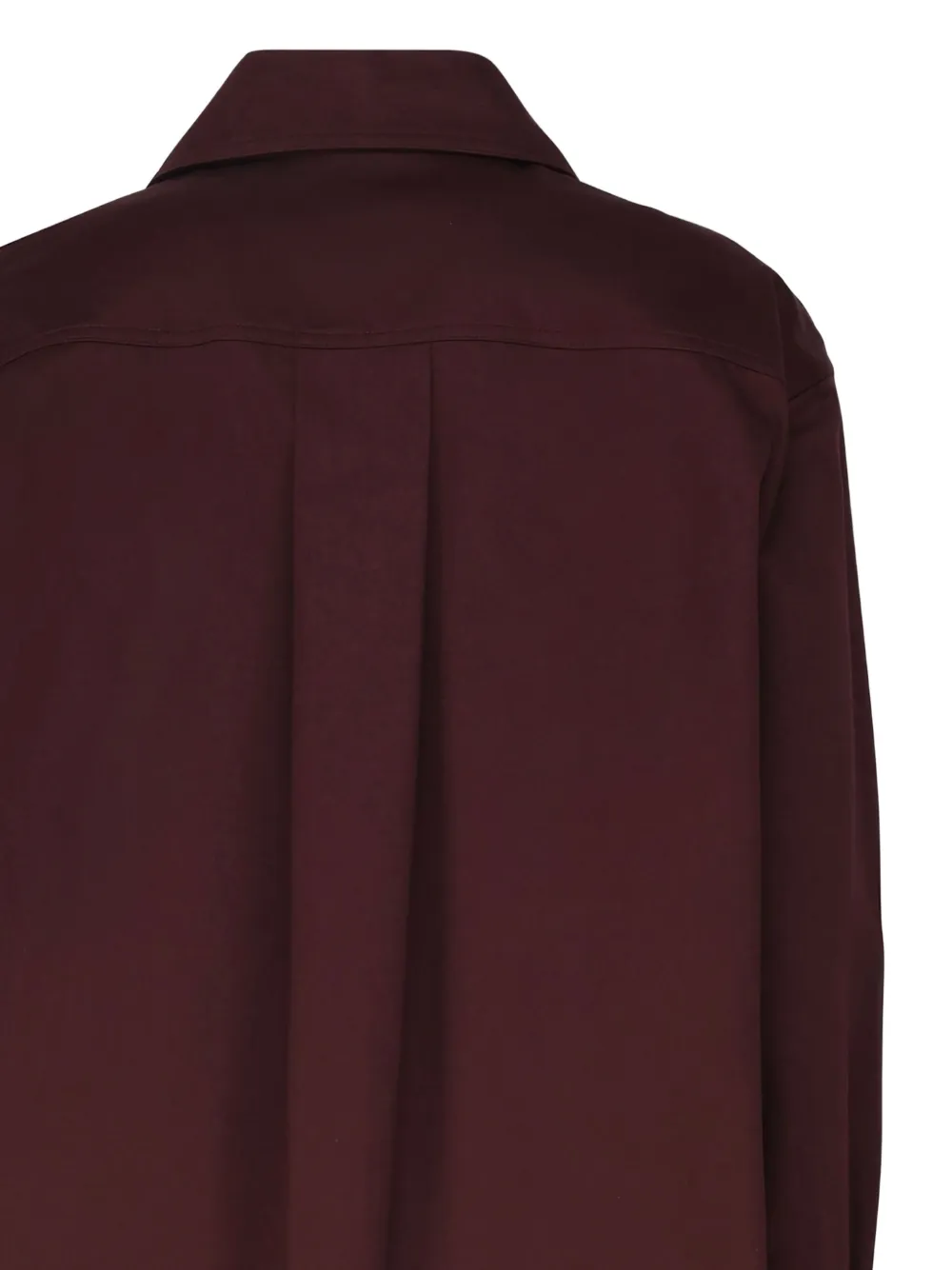 Saint Laurent Saharienne blouse met lange mouwen Rood