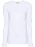 P.A.R.O.S.H. crew-neck long-sleeved T-shirt - White