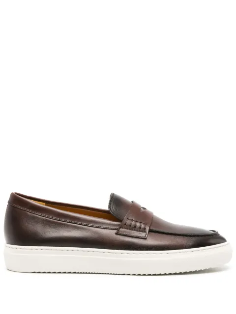 Doucal's faded leather penny loafers