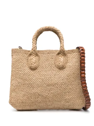 IBELIV Rary Raffia Tote Bag | Neutrals | FARFETCH