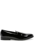 Doucal's patent leather loafers - Black