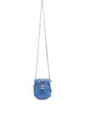CHANEL Pre-Owned 2021 mini denim bucket bag - Blue