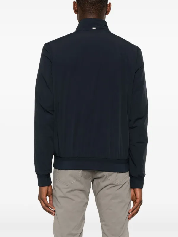 【送料&関税込】Herno Nylon Microfibre Bomber Jacket JACKET IN NYLON TECHNO in Black for Men | Herno®