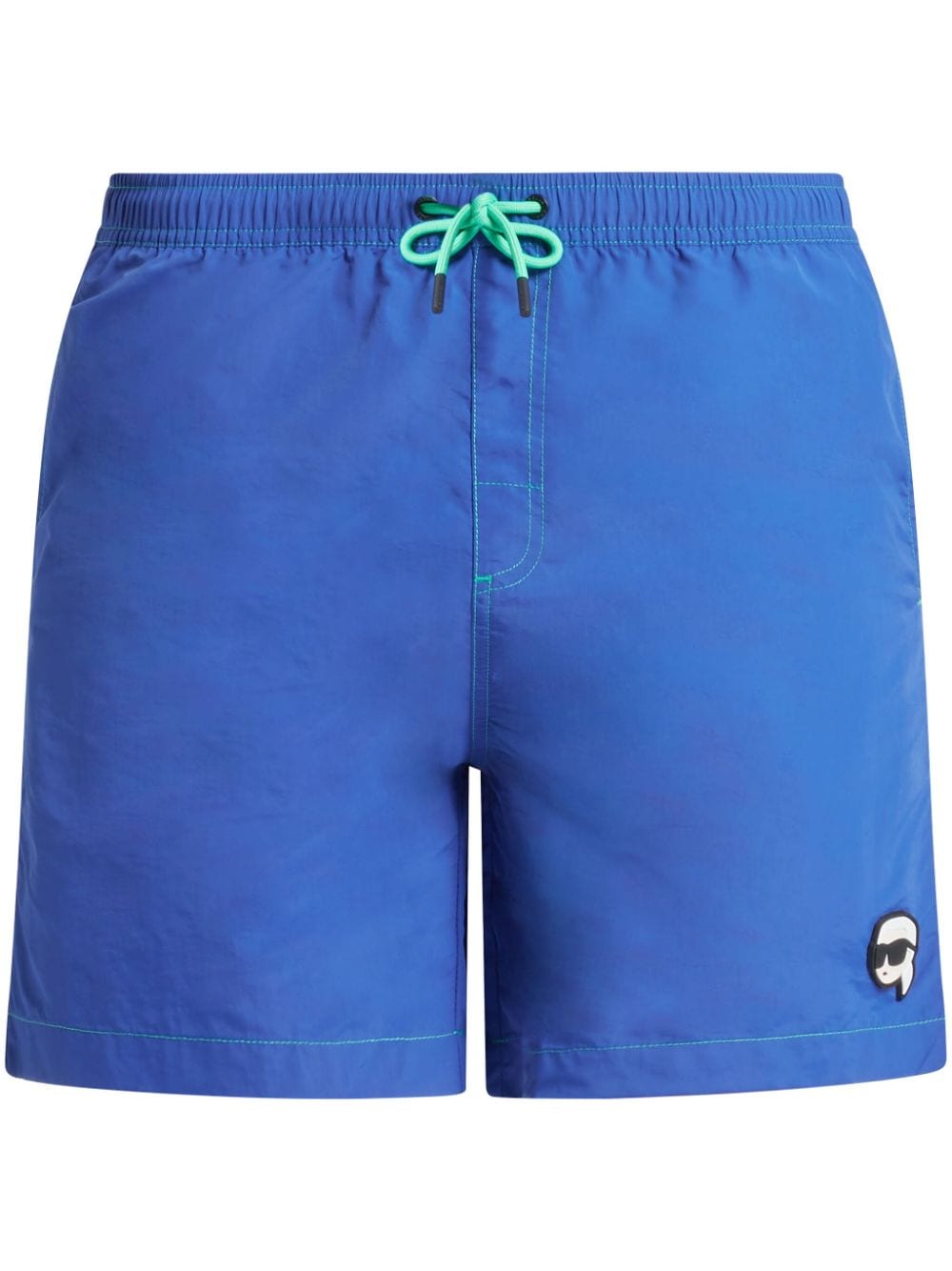 Karl Lagerfeld Ikonik 2 Swim Shorts In Blue
