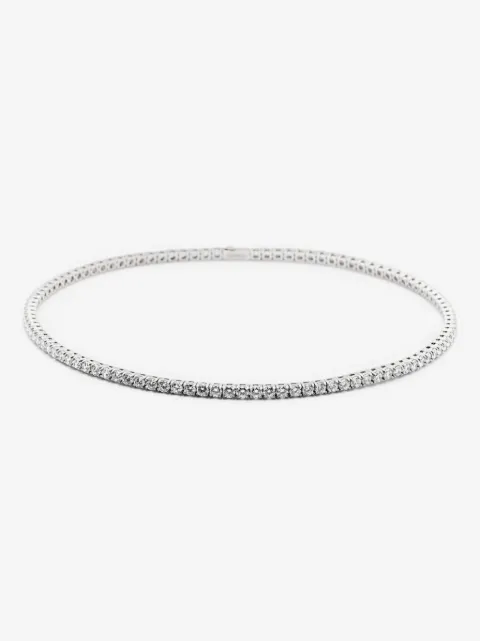 DARKAI collier Tennis à ornements en cristal