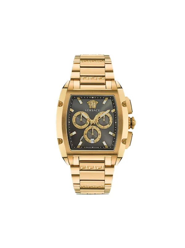 Versace ドミニス 42mm 腕時計 | ゴールドトーン | FARFETCH JP