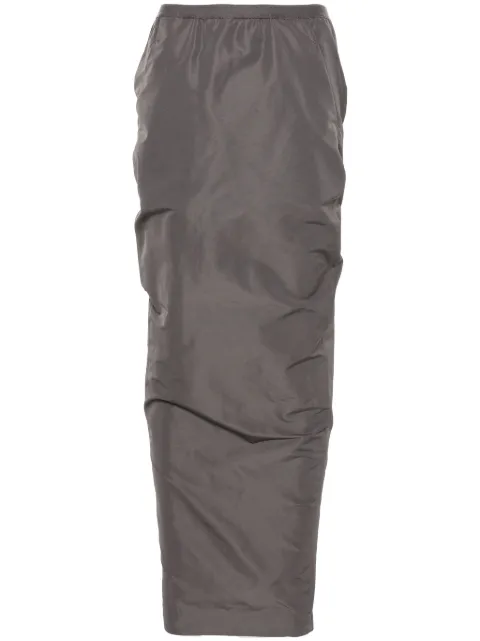 Rick Owens Soft Pillar long skirt 