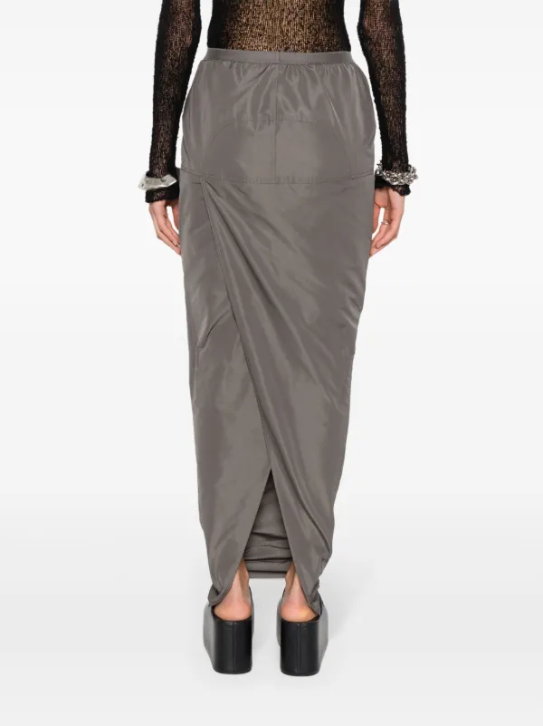 スカート RICK OWENS Rick Owens Soft Pillar Long Skirt Rick Owens - SOFT PILLAR LONG SKIRT | HBX - Globally Curated