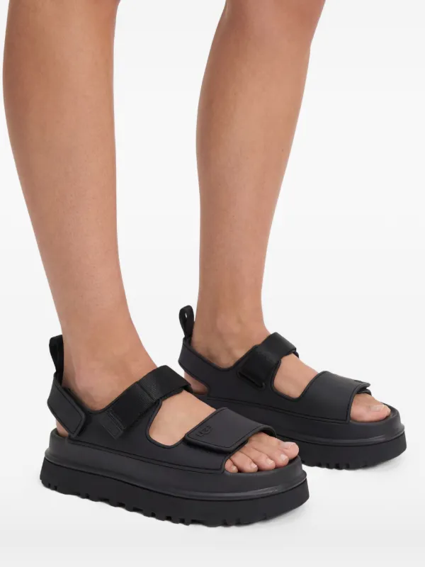 UGG GoldenGlow Sandal ブラック 24cm UGG Women's Goldenglow Sandals