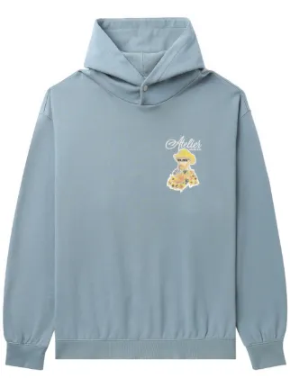 Musium Div. Moletom De Algodão Com Capuz e Logo | Azul | FARFETCH BR