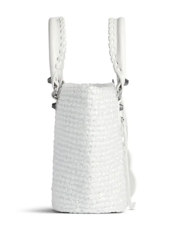 Balenciaga Le Cagole Panier ハンドバッグ S | ホワイト