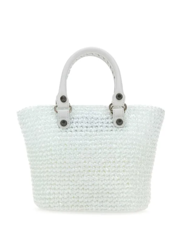 Balenciaga Le Cagole Panier ハンドバッグ S | ホワイト