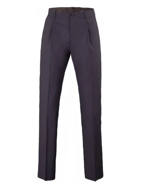 Moorer pleated tailored trousers