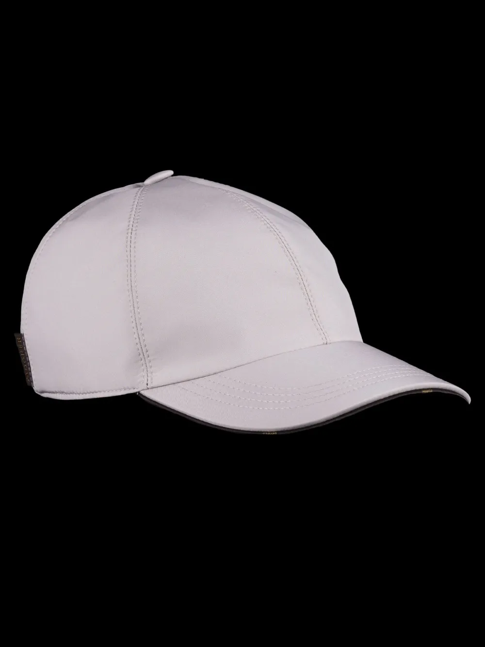 Moorer Curved-peak Baseball Cap In Gray