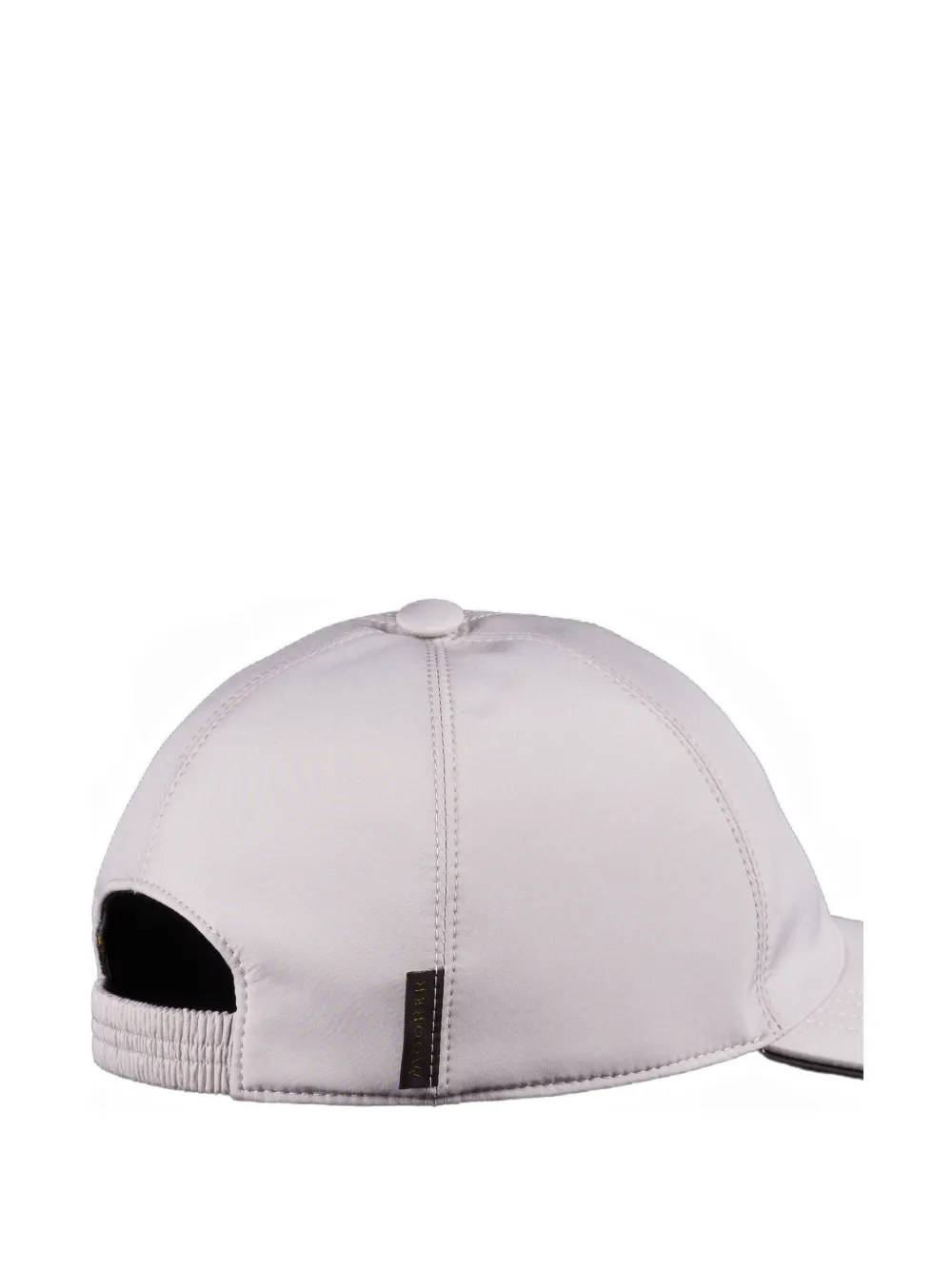 Moorer Curved-peak Baseball Cap In Gray