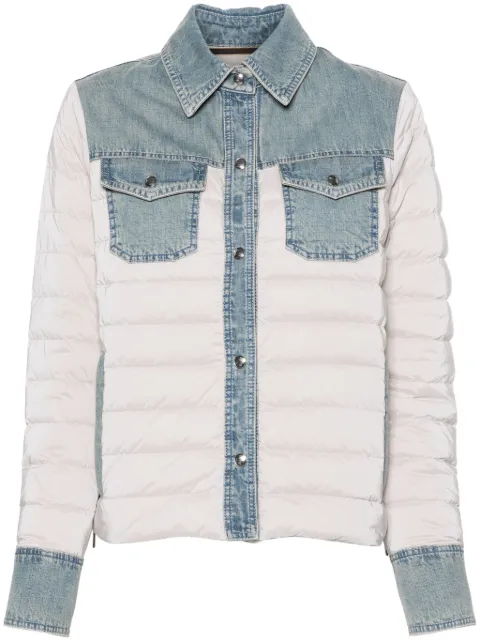 Moorer Esper denim-trim jacket