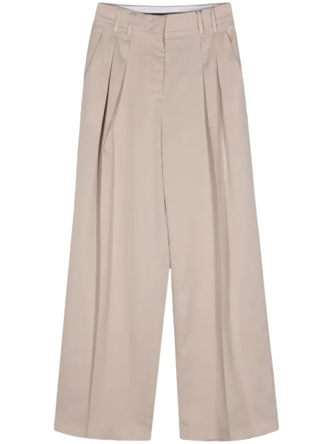 Moorer pantalones anchos Riven-NTF