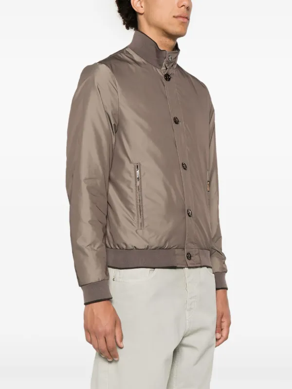 Moorer Mezzano-KM water-repellent Bomber Jacket | Brown | FARFETCH